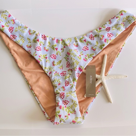 J.Crew Curved Waist Bikini Bottom - Picture 4 of 6